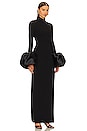 view 2 of 3 VIVIANA マキシドレス in Black