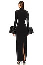 view 3 of 3 VIVIANA マキシドレス in Black
