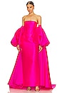 view 1 of 4 VESTIDO LARGO LEA in Hot Pink