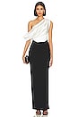 view 1 of 3 Kara Maxi Dress in Cream & Black