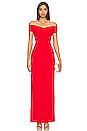 view 1 of 3 Ines Maxi Dress in Red