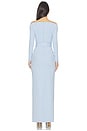 view 3 of 3 MAXIVESTIDO SABINA in Light Blue