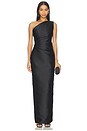 view 1 of 3 MAXIVESTIDO KIRA in Black