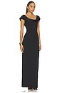 view 2 of 3 MAXIVESTIDO ADELE in Black