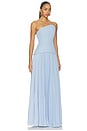 view 2 of 3 MAXIVESTIDO BRITT in Light Blue
