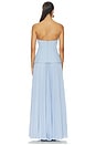 view 3 of 3 MAXIVESTIDO BRITT in Light Blue