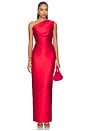 view 1 of 3 MAXIVESTIDO KIRA in Red