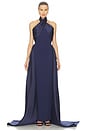 view 1 of 3 ROBE MAXI RUMI in NAVY