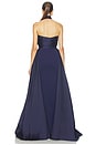 view 4 of 3 ROBE MAXI RUMI in NAVY