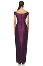 view 4 of 3 Pieta Maxi Dress in Damson