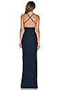 view 3 of 3 Ferrara Maxi Dress in Black & Blue