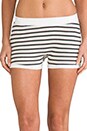 view 4 of 7 Stripe Thermal Booty Short in Polar