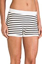 view 5 of 7 Stripe Thermal Booty Short in Polar