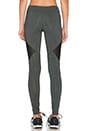 view 3 of 4 Side Mesh Cutout Legging in Grey
