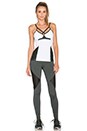 view 4 of 4 Side Mesh Cutout Legging in Grey