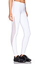 view 2 of 3 Mesh Cutout Legging in White