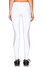 view 3 of 3 Mesh Cutout Legging in White