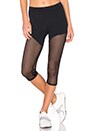 view 1 of 4 Epic Mesh Capri Legging in Black