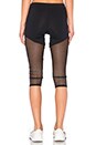 view 3 of 4 Epic Mesh Capri Legging in Black