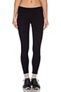 view 1 of 4 Stripe Cuff Legging in Black