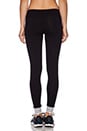 view 3 of 4 Stripe Cuff Legging in Black