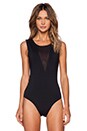 view 2 of 5 Minimalist Bodysuit in Black