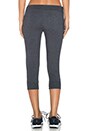 view 3 of 4 French Terry Capri Pant in Grey