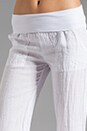 view 4 of 6 Linen Pant in White