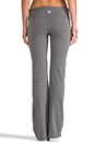 view 3 of 6 Basics Fold Over Pant in Medium Heather Grey