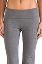 view 4 of 6 Basics Fold Over Pant in Medium Heather Grey