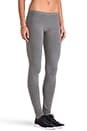 view 2 of 6 Low Rise Legging in Medium Heather Grey