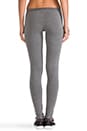 view 3 of 6 Low Rise Legging in Medium Heather Grey