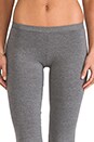 view 4 of 6 Low Rise Legging in Medium Heather Grey