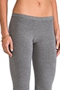 view 5 of 6 Low Rise Legging in Medium Heather Grey