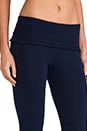 view 5 of 7 Crop Ruffle Legging in Navy