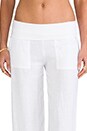 view 4 of 6 Wide Leg Pant in White