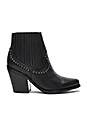 view 1 of 5 Zoe Boot in Black & Studs