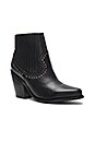 view 2 of 5 Zoe Boot in Black & Studs