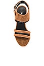 view 4 of 5 Tiki Heel in Tan Suede
