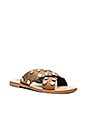 view 2 of 5 Ramone Slide in Tan Stud