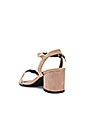 view 3 of 5 Ashley Heel in Light Pink Suede