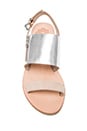 view 3 of 5 Ally Sandal in Silver & Bone