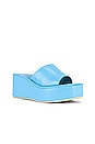 view 2 of 5 St. Sana Bristol Platform Sandal in Sky Blue