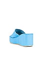 view 3 of 5 St. Sana Bristol Platform Sandal in Sky Blue
