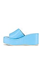 view 5 of 5 St. Sana Bristol Platform Sandal in Sky Blue