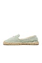 view 5 of 5 Flamingo Embroidered Espadrille in Light Chambray