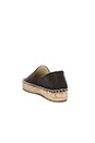 view 4 of 5 Smoking Slipper Platform Leather Espadrille in Black
