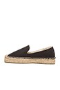 view 5 of 5 Smoking Slipper Platform Leather Espadrille in Black