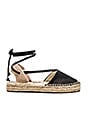 view 1 of 5 Platform Gladiator Sandal Leather in Black