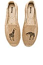 view 1 of 5 ESPADRILLES GIRAFE in Natural